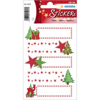 HERMA Weihnachts-Sticker DECOR "Sterne &...