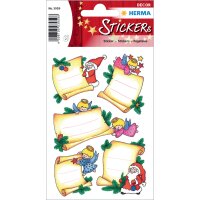 HERMA Weihnachts-Sticker DECOR "Sterne &...