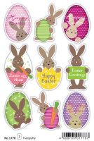 HERMA Stickers de Pâques MAGIC TREND Lapins de...
