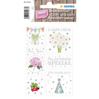 HERMA Sticker cadeau HOME Friends