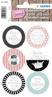 HERMA Geschenke-Sticker HOME "You Are The Best"