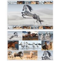 HERMA Sous-main Chevaux, (L)550 x (H)350 mm