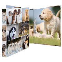 HERMA Classeur à anneaux Animals - chiens, A4,...