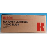 RICOH Toner-Modul Typ 1260 schwarz 430351 Fax 3310L 5000...