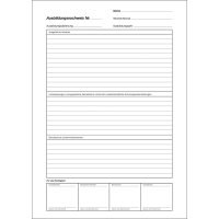 RNK Verlag Ausbildungsnachweis-Heft, wöchentlich...