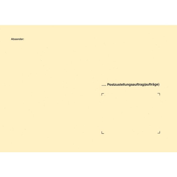 RNK Verlag Zustellungsumschlag, DIN B5, ohne Fenster, gelb