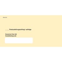 RNK Verlag Zustellungsumschlag, DIN B5, ohne Fenster, gelb