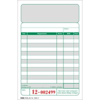 RNK Verlag Kassenblock-Mappe, 107 x 180 mm, schwarz