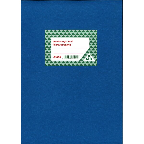 RNK Verlag Rechnungs- und Warenausgangsbuch, DIN A4