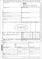 RNK Verlag Formulaire Lettre de voiture International CMR