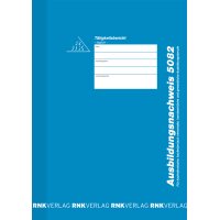 RNK Verlag Ausbildungsnachweis-Block, täglich, DIN A4