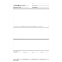 RNK Verlag Ausbildungsnachweis-Block, wöchentlich...