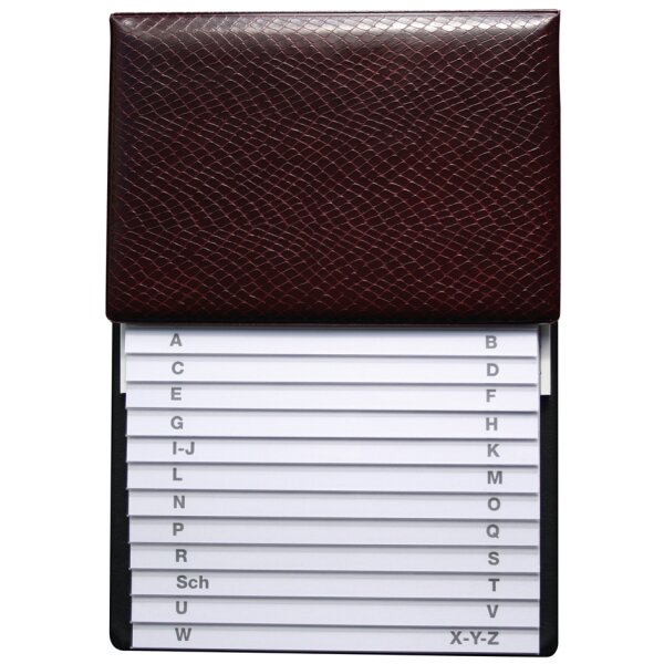 RNK Verlag Telefonregister, weinrot, (B)160 x(H)230 mm