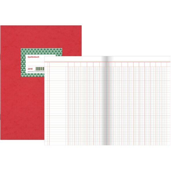 RNK Verlag Spaltenbuch, DIN A4, 16 Spalten