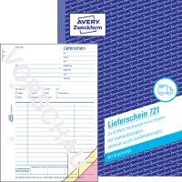 AVERY Zweckform Formularbuch "Liefer-...