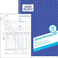 AVERY Zweckform Formularbuch Zimmer-Rechnung, A5 hoch