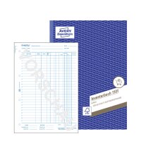 AVERY Zweckform Formularbuch Inventurbuch, A4, 50 Blatt
