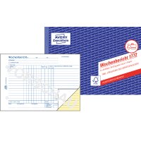 AVERY Zweckform Formularbuch "Wochenrapport", A5 quer