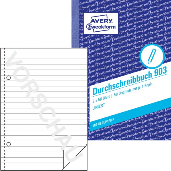 AVERY Zweckform Formularbuch "Kurzbrief", SD, 1 3 A4