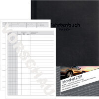 AVERY Zweckform Formularbuch Hardcover - Fahrtenbuch, A6