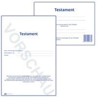 AVERY Zweckform Vordruck "Patientenverfügung", 220 x 163 mm