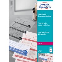 AVERY Zweckform Film pour formes dimpression, A4