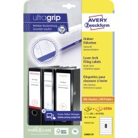 AVERY Zweckform Etiquette pour dos de classeur, jaune