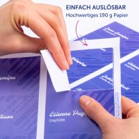 AVERY Einsteck-Namensschild, 86 x 55 mm, weiss