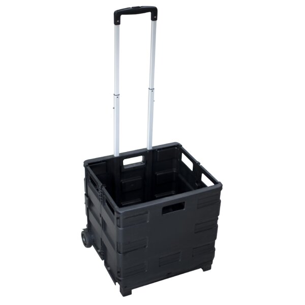 pavo Klapp-Transportkarre mit Klappbox, Tragkraft: bis 25 kg