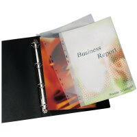 pavo Laminierfolientasche, DIN A4, Abheftlochung, 250 mic