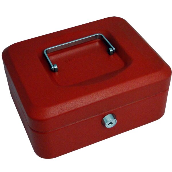 pavo Caisse &agrave; monnaie, (L)300 x (P)240 x (H)90 mm, rouge