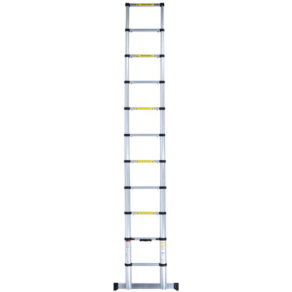 pavo Echelle télescopique en aluminium, 10 barreaux