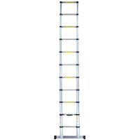pavo Alu-Teleskopleiter, ausziehbar, 10 Sprossen