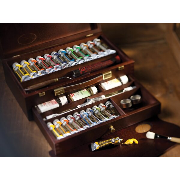 ROYAL TALENS Peinture &agrave; lhuile REMBRANDT, coffret MASTER