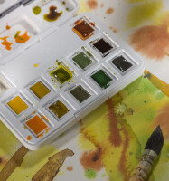 ROYAL TALENS Aquarellfarbe Van Gogh, 12er Box, Naturfarben