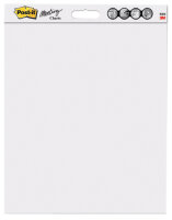 Post-it Meeting Chart Wall Pad, 508 x 584 mm, blanc