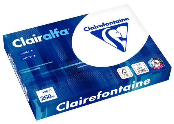 Clairefontaine Multifunktionspapier, DIN A4, extra weiss