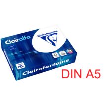 Clairalfa Papier multifonction, A5, 80 g/m2, extra blanc