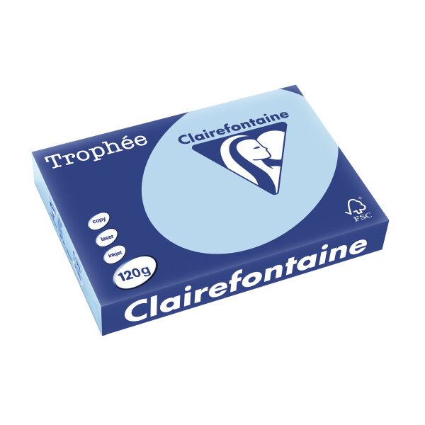Clairefontaine Papier universel Trophée A4, bleu vif