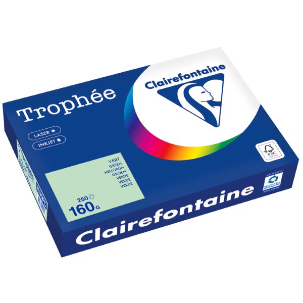 Clairefontaine Multifunktionspapier Trophée, A4, korallenrot