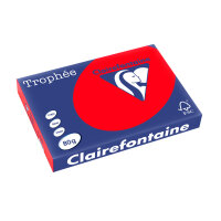 Clairefontaine Papier universel Trophée A3, rouge...