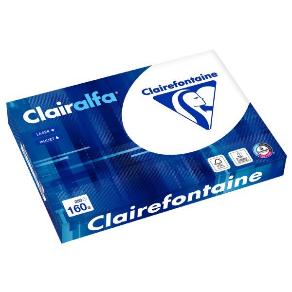 Clairefontaine Multifunktionspapier, DIN A3, extra weiss
