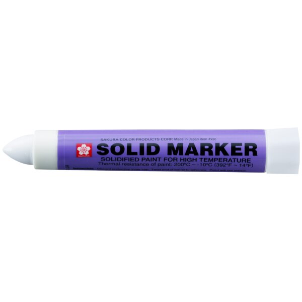 SAKURA Marqueur à usage industriel Solid Marker, blanc