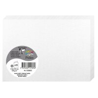 Pollen by Clairefontaine Carte double C6, argent