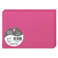 Pollen by Clairefontaine Carte double C6, rose fuchsia