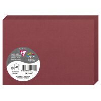 Pollen by Clairefontaine Carte double C6, rouge groseille