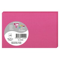 Pollen by Clairefontaine Carte 82 x 128 mm, rose fuchsia