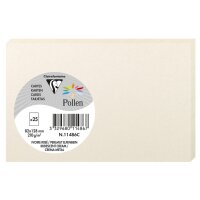 Pollen by Clairefontaine Carte 82 x 128 mm, ivoire...