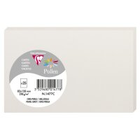 Pollen by Clairefontaine Briefkarte 82 x 128 mm, hellgrau