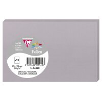 Pollen by Clairefontaine Carte 82 x 128 mm, gris perle